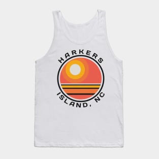 Harkers Island, NC Summertime Vacationing Sunrise Tank Top